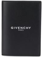 Givenchy Logo Passport Holder - Black