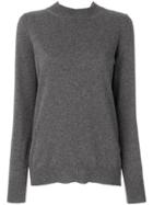 Semicouture Crossover Back Sweater - Grey