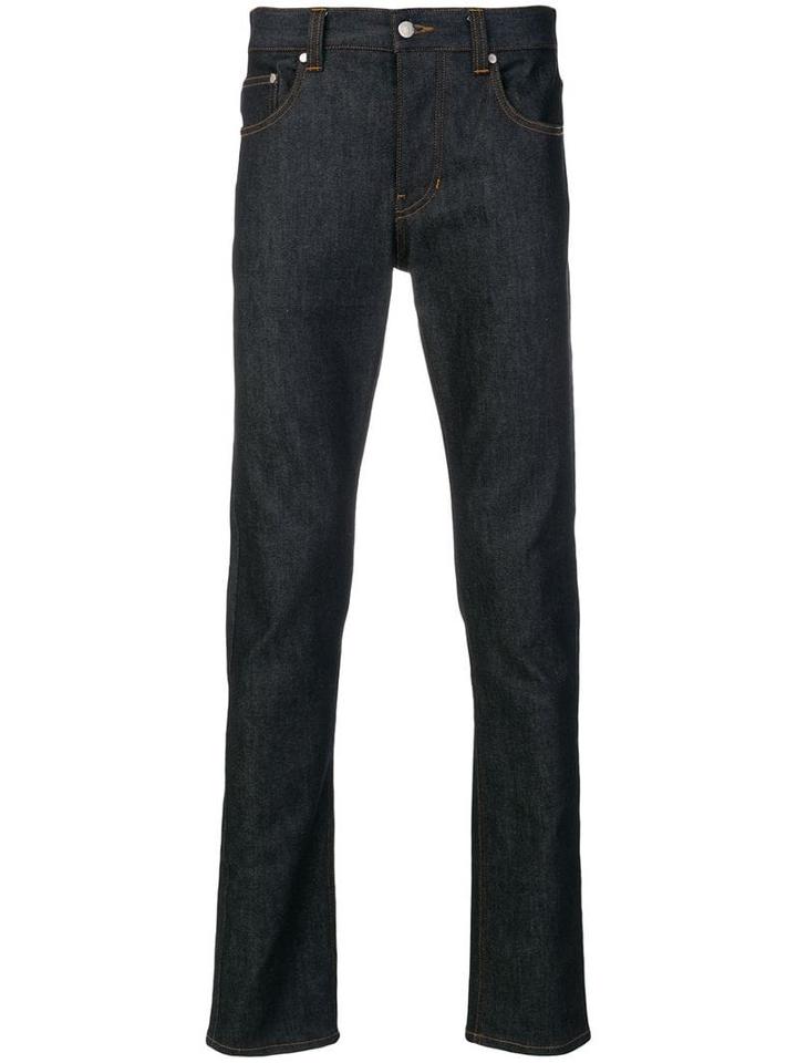 Ami Paris Slim Fit 5 Pockets Jeans - Blue