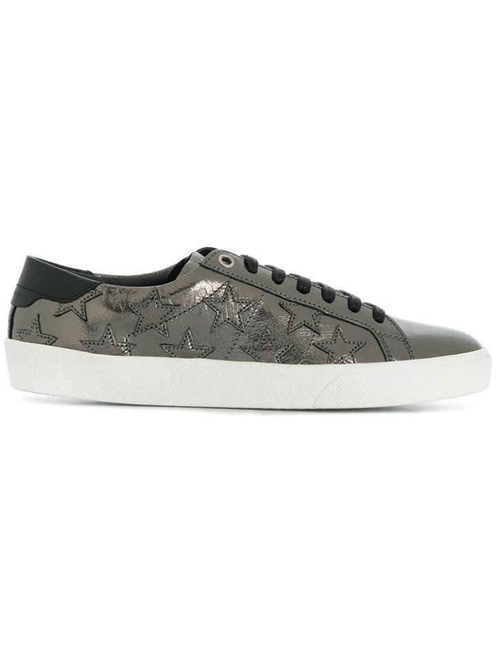 Saint Laurent California Star Sneakers - Metallic