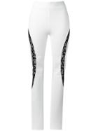 Tufi Duek Lace Panels Trousers - White
