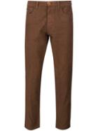 321 Slim Fit Trousers, Men's, Size: 30, Brown, Cotton