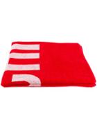 Moschino Moschino Print Beach Towel - Red
