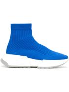 Mm6 Maison Margiela Sock Sneakers - Blue