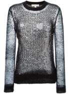 Michael Michael Kors Sequinned Open Knit Sweater