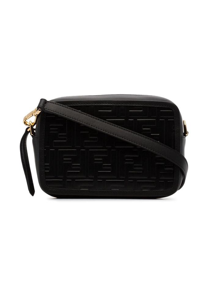 Fendi Fendi Cam Mini Tonal Logo Xbdy - Black