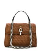 Ermanno Scervino Top-handle Logo Tote - Brown