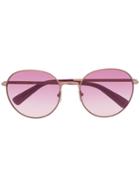 Longchamp Round Framed Sunglasses - Metallic
