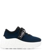 Miu Miu Miu Run Platform Sneakers - Blue