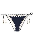 Marlies Dekkers Marinieère Tie Bow Bikini Briefs - Blue