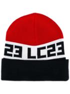 Lc23 Logo Intarsia Beanie Hat, Men's, Merino