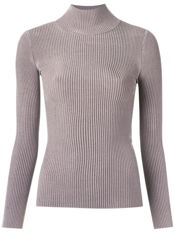 Cecilia Prado - Knitted Top - Women - Spandex/elastane/viscose - P, Nude/neutrals, Spandex/elastane/viscose