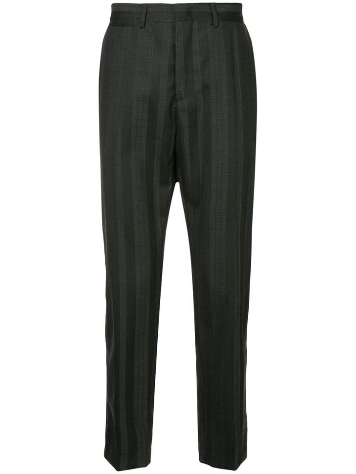 Mcq Alexander Mcqueen Peg Leg Trousers - Black
