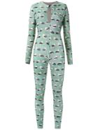 Adriana Degreas Printed Jumpsuit - Green