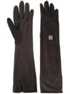 Theatre Products Long Gloves, Women's, Black, Polyester