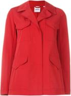 Aspesi Flap Pocket Jacket, Women's, Size: L, Red, Cotton/polyester