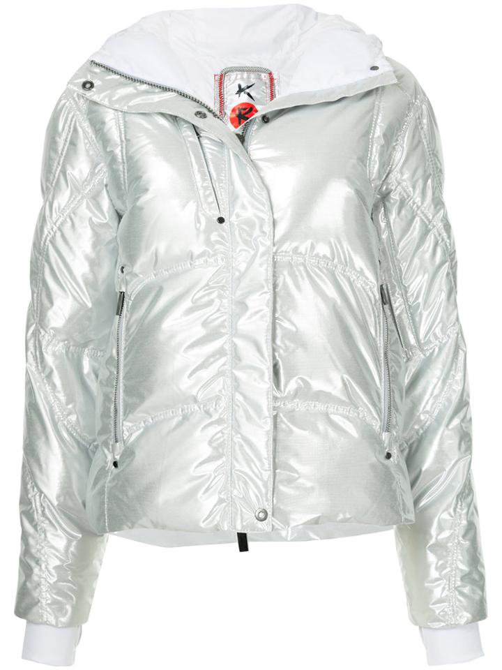 Kru High Tech Down Jacket - Metallic