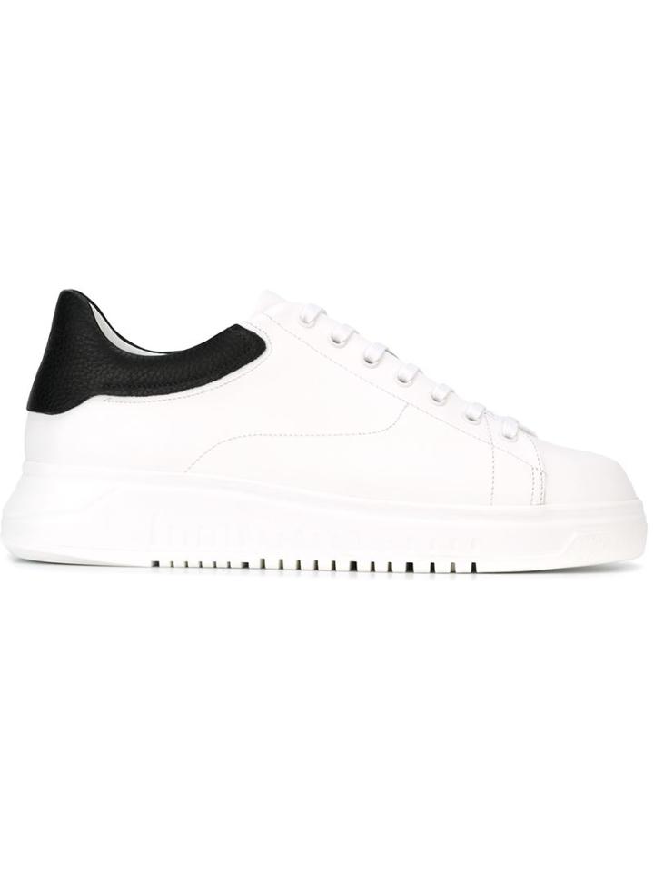 Emporio Armani Contrast Heel Counter Sneakers