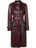 Coach Western Trench Coat - Red