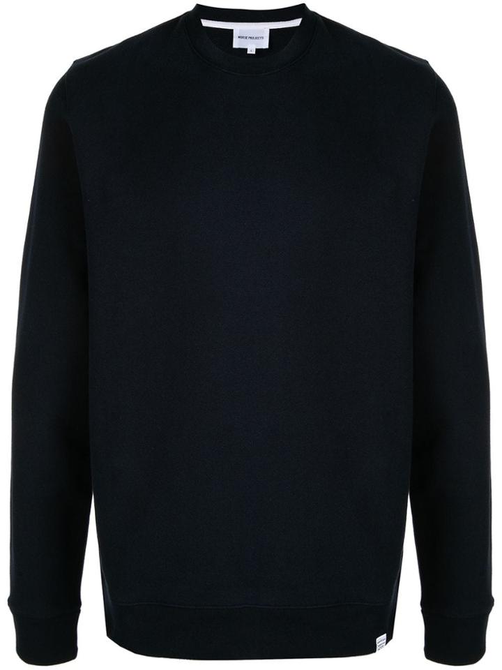 Norse Projects Jersey Sweatshirt - Blue