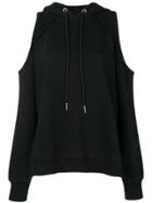 Diesel F-norie Cold-shoulder Hoodie - Black