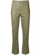 By Malene Birger Florentina Stretch-fit Leather Trousers - Brown