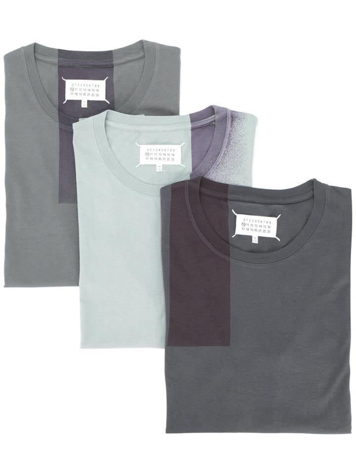 Maison Margiela 3 Pack T-shirts - Multicolour