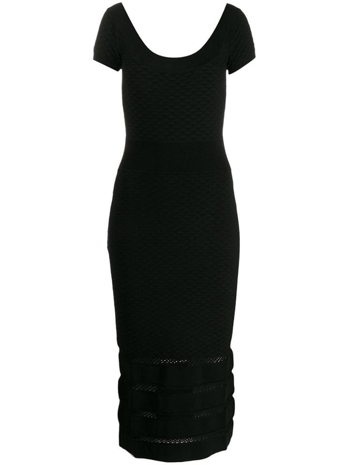 Temperley London Kasha Knit Dress - Black