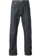 Loewe Straight Leg Jeans, Men's, Size: 33, Blue, Cotton