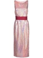 Markarian Sequined Midi Dress - Pink