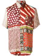 Jean Paul Gaultier Vintage Multi-print Shortsleeved Shirt -