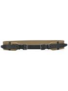 Dsquared2 - Military Buckled Belt - Men - Cotton/leather - 105, Green, Cotton/leather