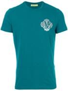 Versace Jeans - Printed T-shirt - Men - Cotton/spandex/elastane - Xxl, Green, Cotton/spandex/elastane