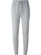 T By Alexander Wang Gathered Ankle Track Pants, Women's, Size: Xs, Grey, Polyester/rayon