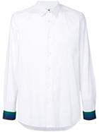 Ami Alexandre Mattiussi Short-sleeve Denim Shirt - Blue