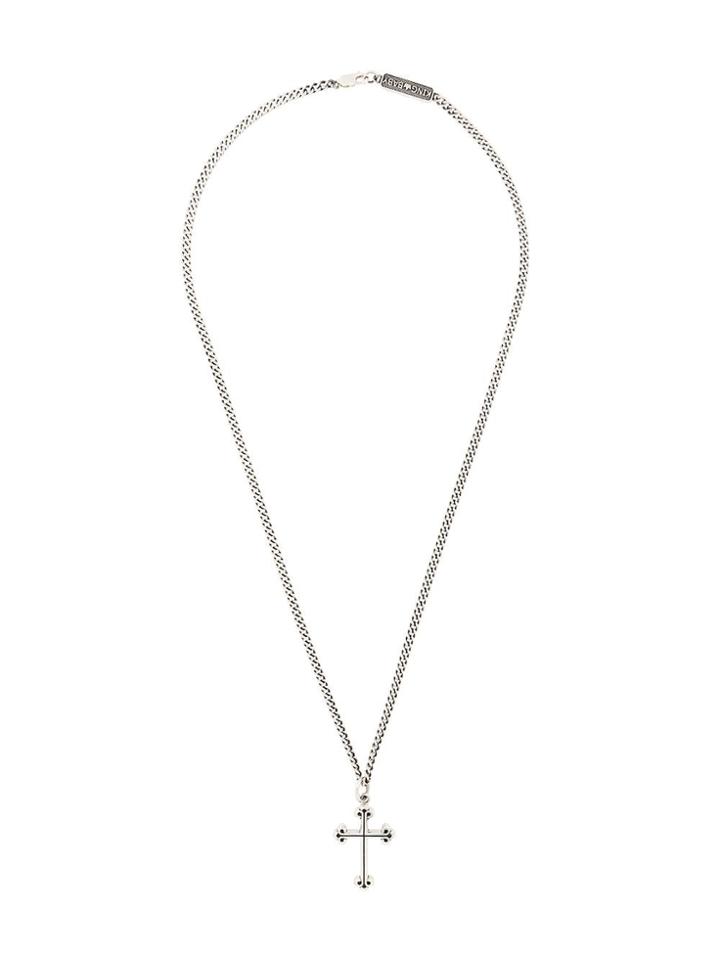 King Baby Traditional Cross Pendant - Silver