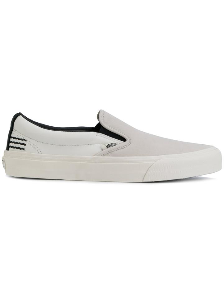 Vans Taka Hayashi X Vault By Vans Slip-on 66 Lx Sneakers - Grey