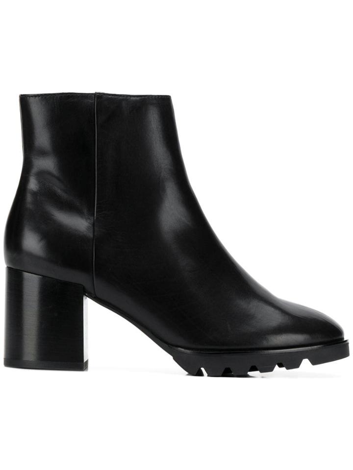 Hogl Block Heel Ankle Boots - Black