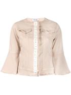 Liu Jo Cropped Kate Jacket - Neutrals