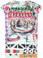 Prada Venice Print Blouse - White