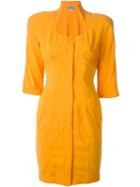 Thierry Mugler Vintage Buttoned Dress