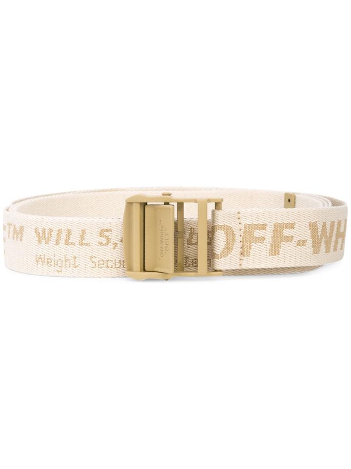 Off-white Brand Embroidery Belt