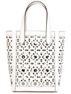 Max Mara Small Macrame Cut-out Tote