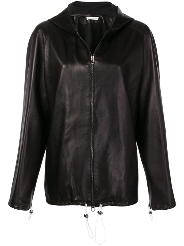 Inès & Maréchal Fitted Rain Jacket - Black