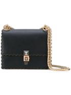 Fendi - Small Kan I Bag - Women - Leather/metal - One Size, Black, Leather/metal