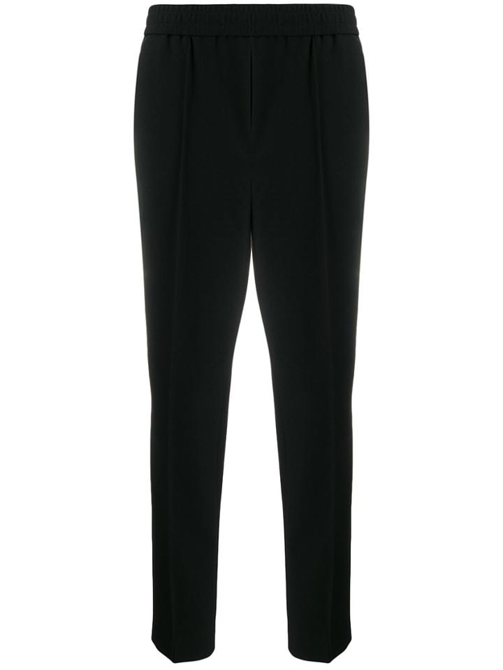 Filippa-k Fiona Peg Tapered-leg Trousers - Black
