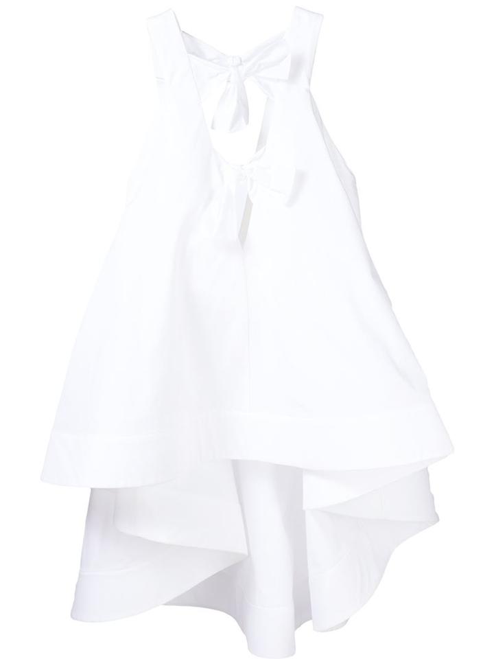 Rosie Assoulin Cut-out Flared Top