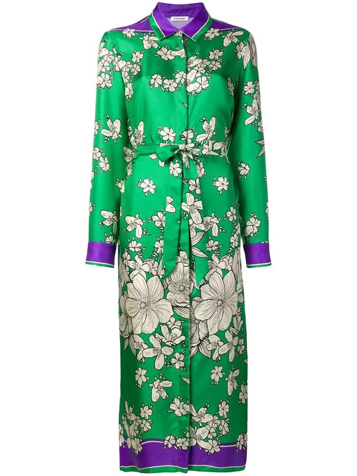 P.a.r.o.s.h. Salato Shirt Dress - Green