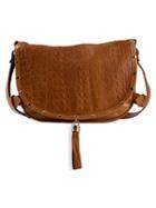 Xaa Leather Crossbody Bag, Women's, Brown