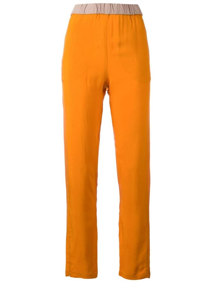 Humanoid Carmo Trousers, Women's, Size: Small, Yellow/orange, Viscose/cupro/cotton